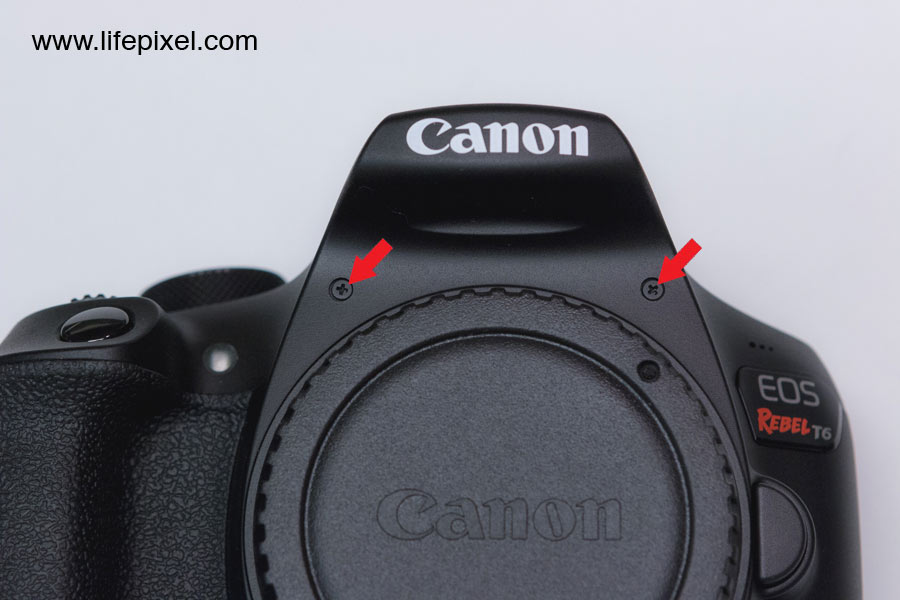 Canon T6 infrared DIY tutorial step 6