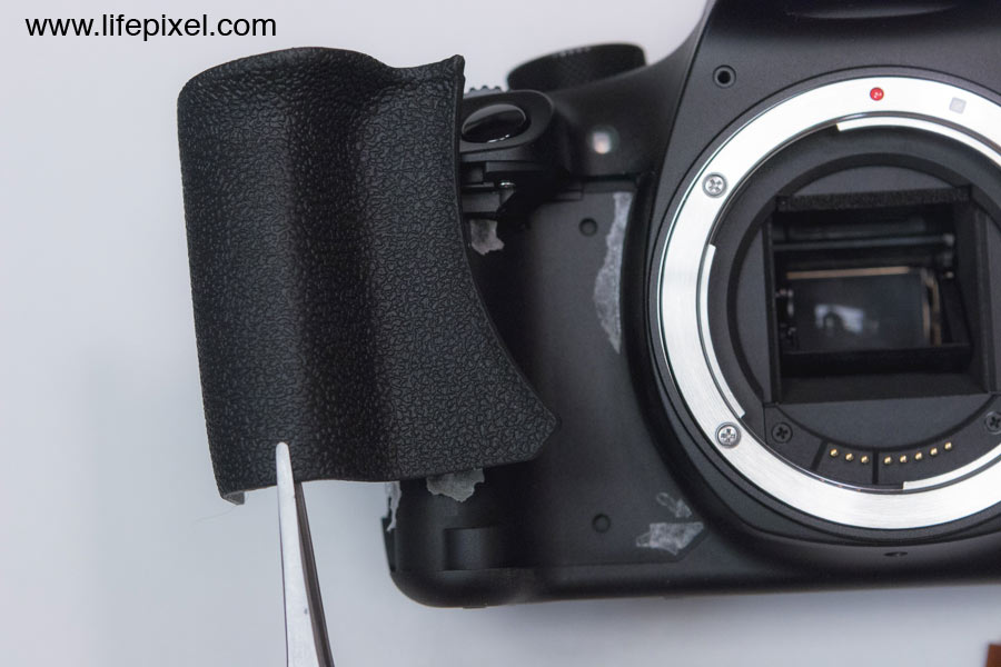 Canon T6 infrared DIY tutorial step 9