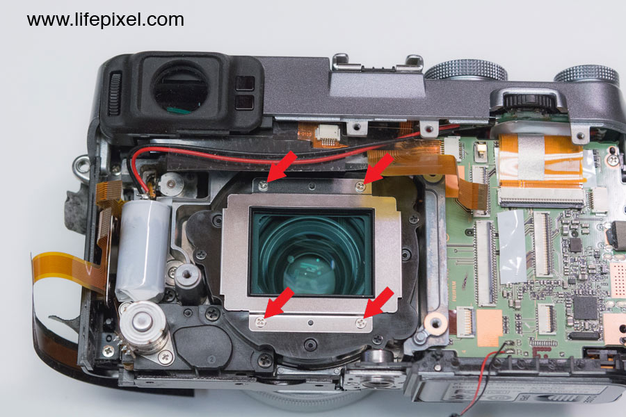 Fujifilm X-100S infrared DIY tutorial step 20