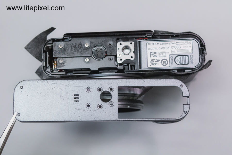 Fujifilm X-100S infrared DIY tutorial step 7