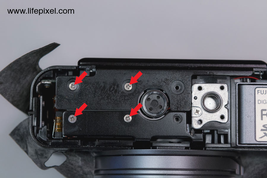 Fujifilm X-100S infrared DIY tutorial step 8