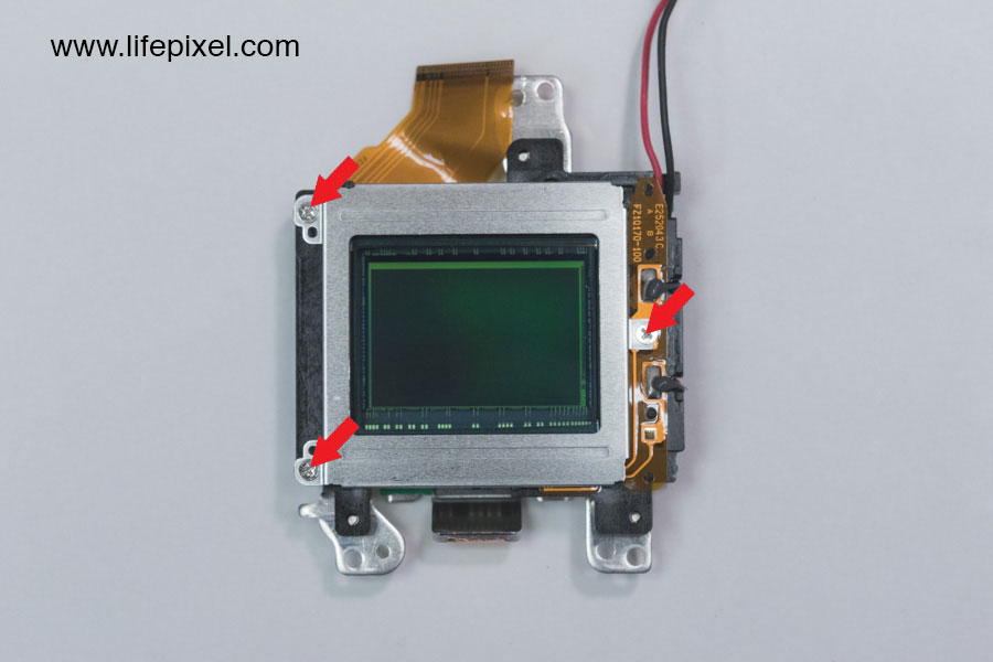 Fujifilm X-A1 infrared DIY tutorial step 18