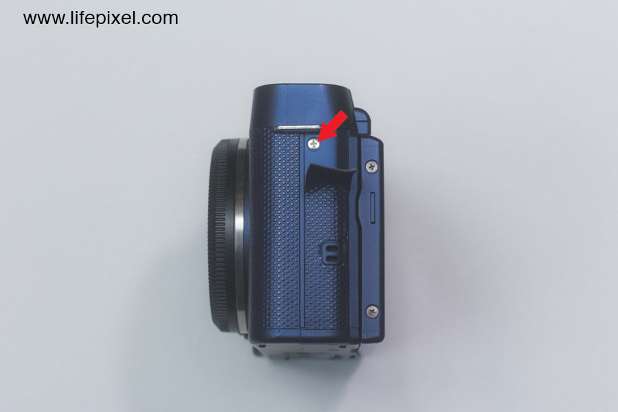 Fujifilm X-A1 infrared DIY tutorial step 3
