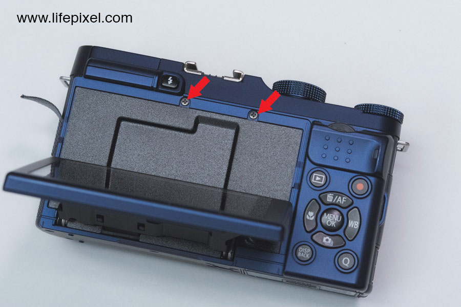 Fujifilm X-A1 infrared DIY tutorial step 4