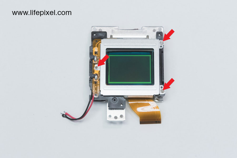 Fujifilm X-E2 infrared DIY tutorial step 17