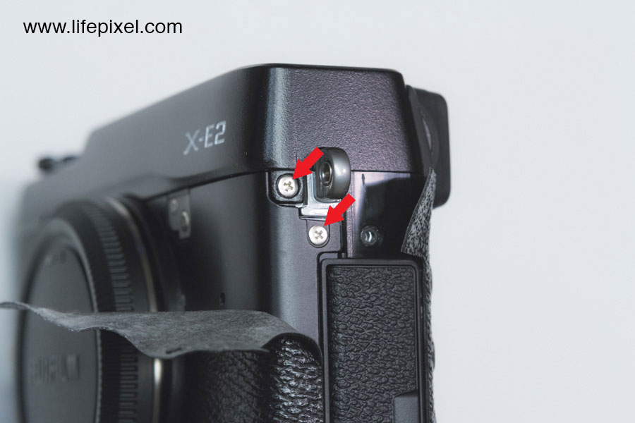 Fujifilm X-E2 infrared DIY tutorial step 9