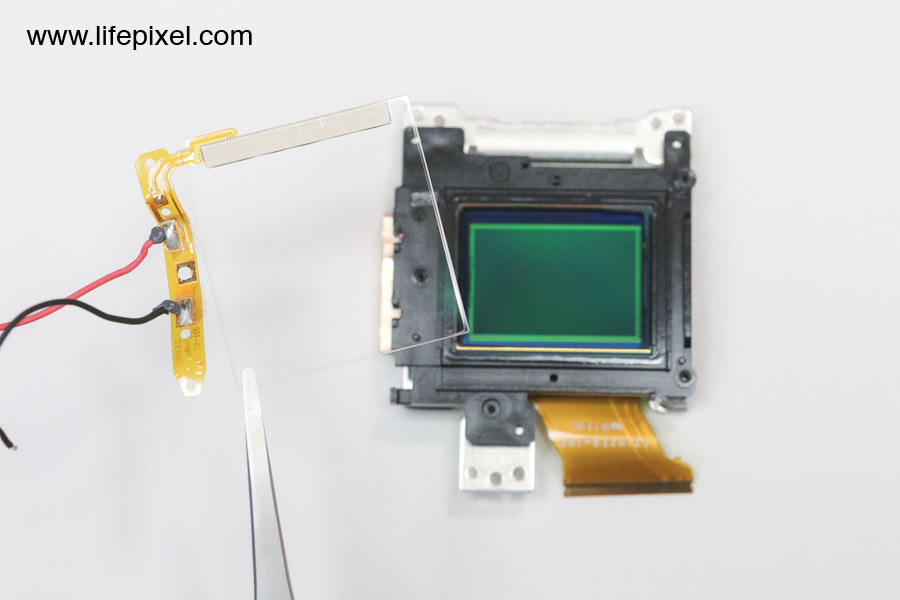 Fujifilm X-T1 infrared DIY tutorial step 11