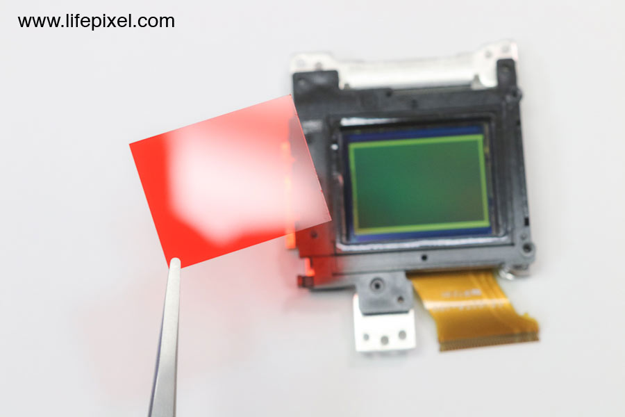 Fujifilm X-T1 infrared DIY tutorial step 13