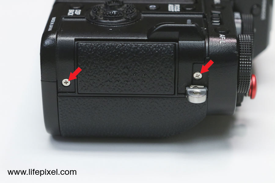 Fujifilm X-T1 infrared DIY tutorial step 4