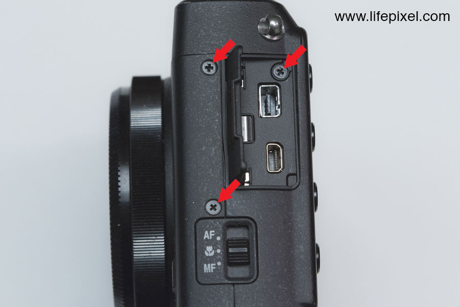 Nikon Coolpix A infrared DIY tutorial step 2