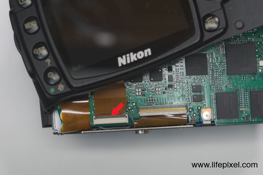Nikon D40x infrared DIY tutorial step 6