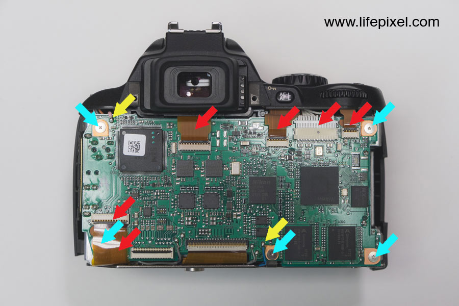 Nikon D40x infrared DIY tutorial step 7