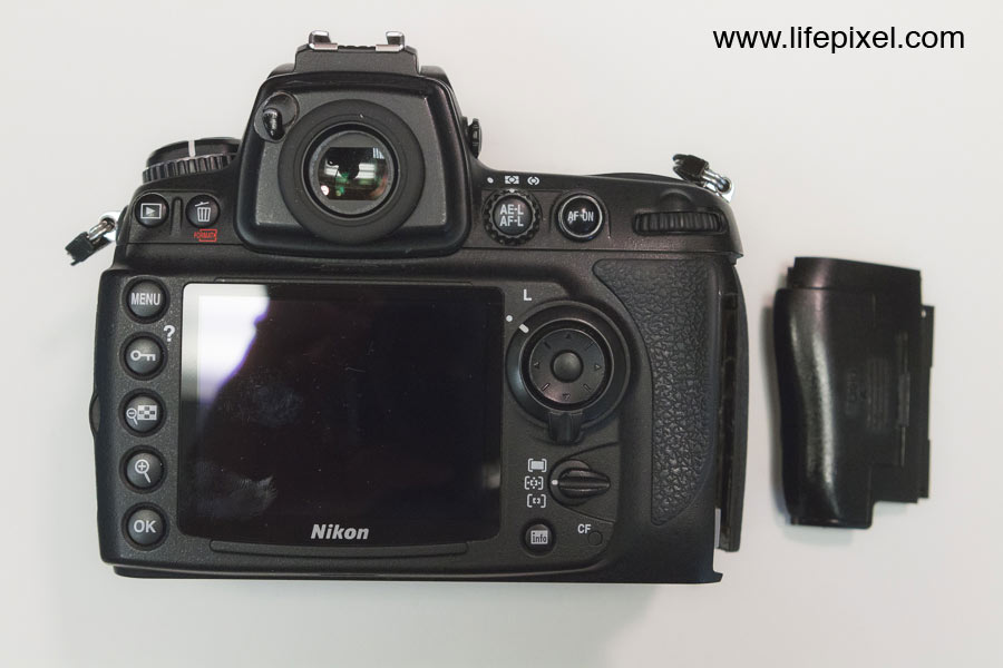 Nikon D700 infrared DIY tutorial step 9