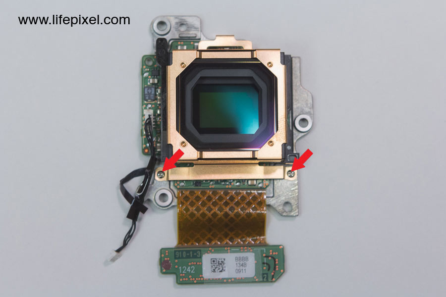 Nikon J3 infrared DIY tutorial step 9