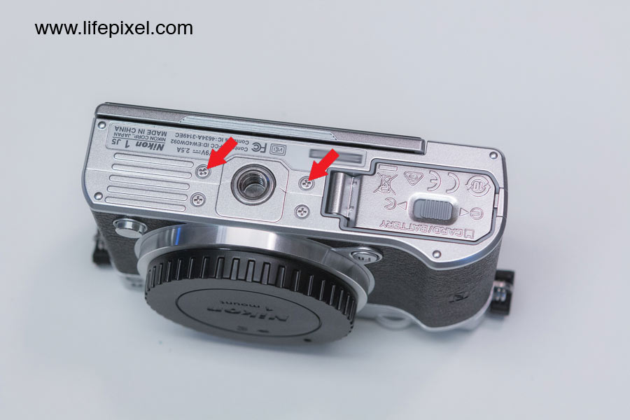 Nikon J5 infrared DIY tutorial step 1