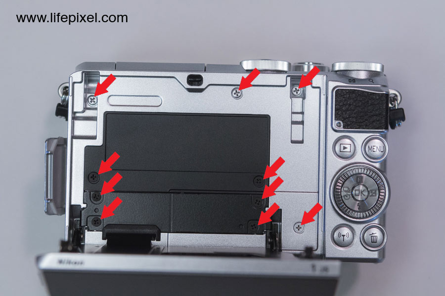 Nikon J5 infrared DIY tutorial step 3