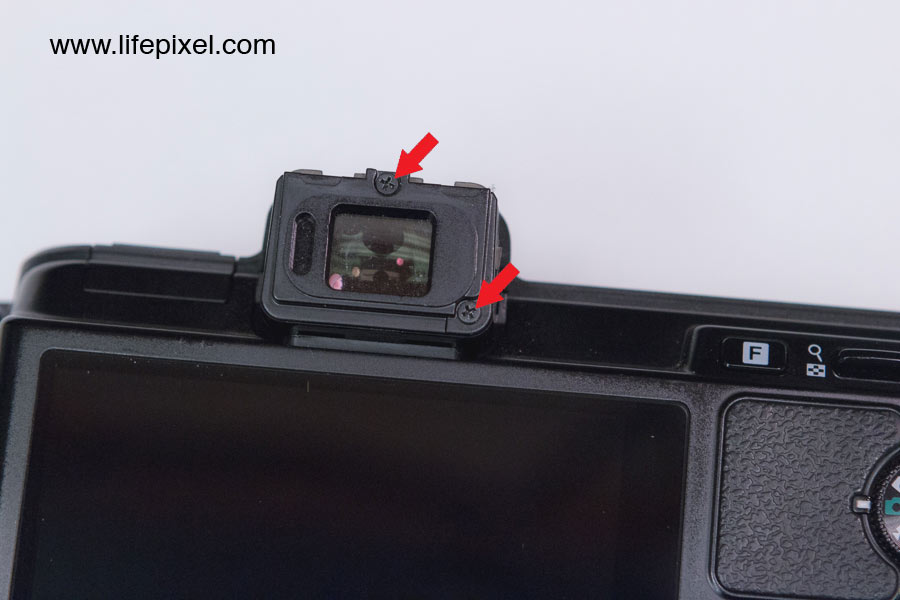 Nikon V1 infrared DIY tutorial step 6