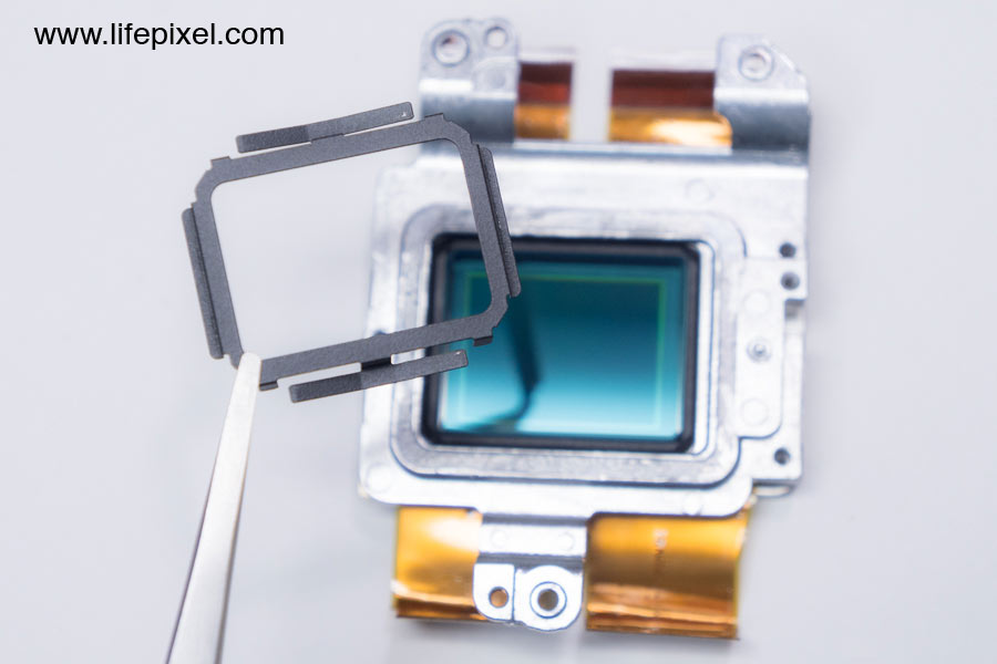 Panasonic Lumix GF2 infrared DIY tutorial step 12