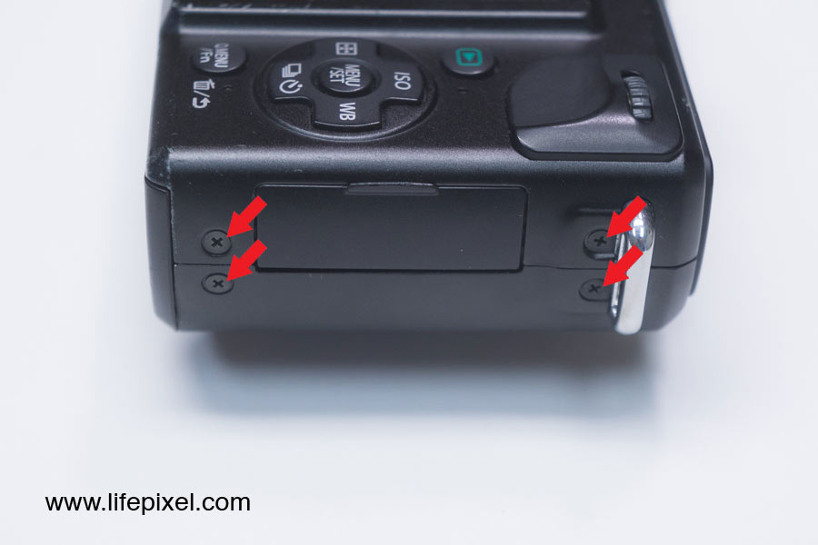 Panasonic Lumix GF2 infrared DIY tutorial step 2