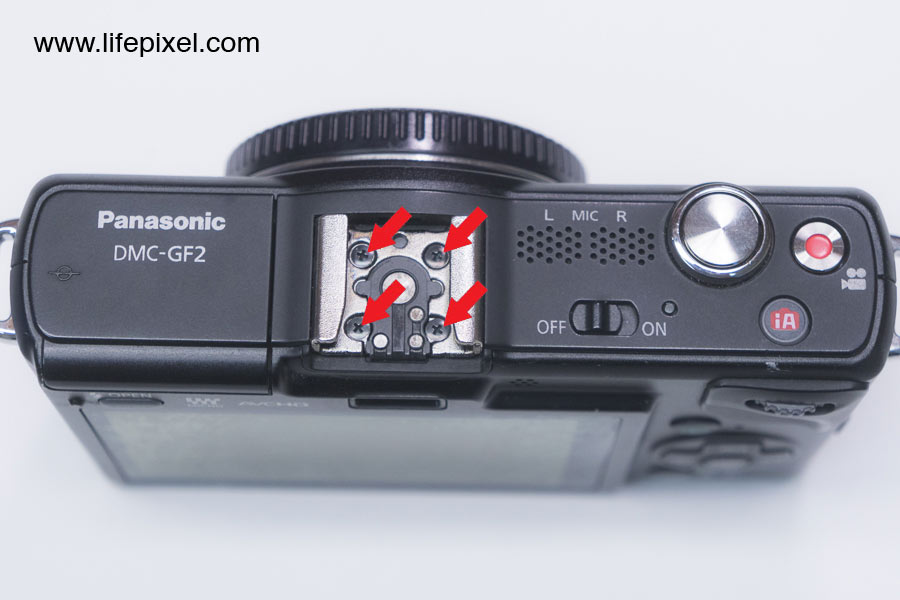 Panasonic Lumix GF2 infrared DIY tutorial step 5