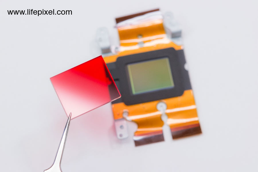 Panasonic Lumix GX1 infrared DIY tutorial step 15