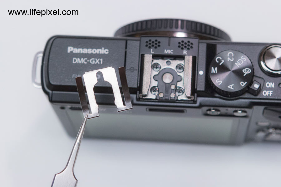 Panasonic Lumix GX1 infrared DIY tutorial step 4