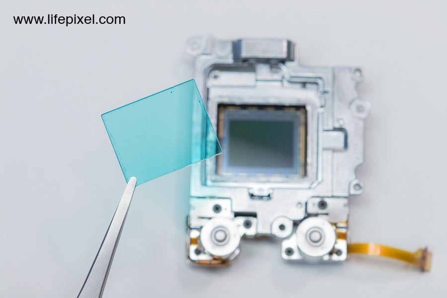 Panasonic Lumix GX7 infrared DIY tutorial step 12