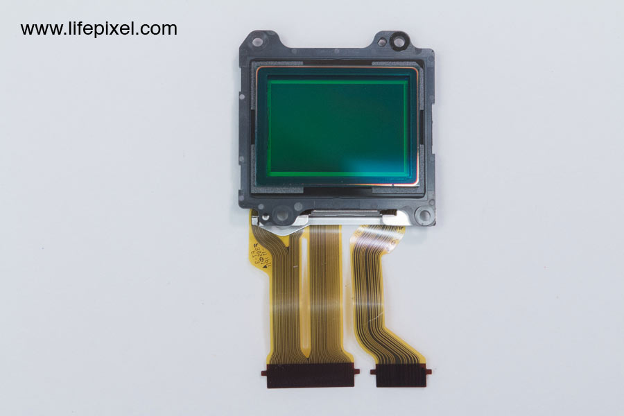 Sony a580 infrared DIY tutorial step 17