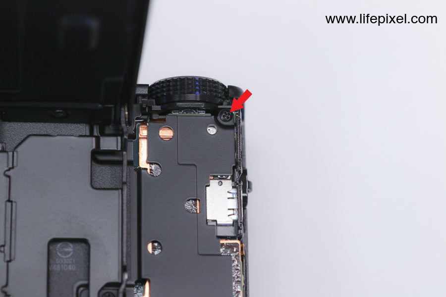 Sony RX100mk4 infrared DIY tutorial step 9