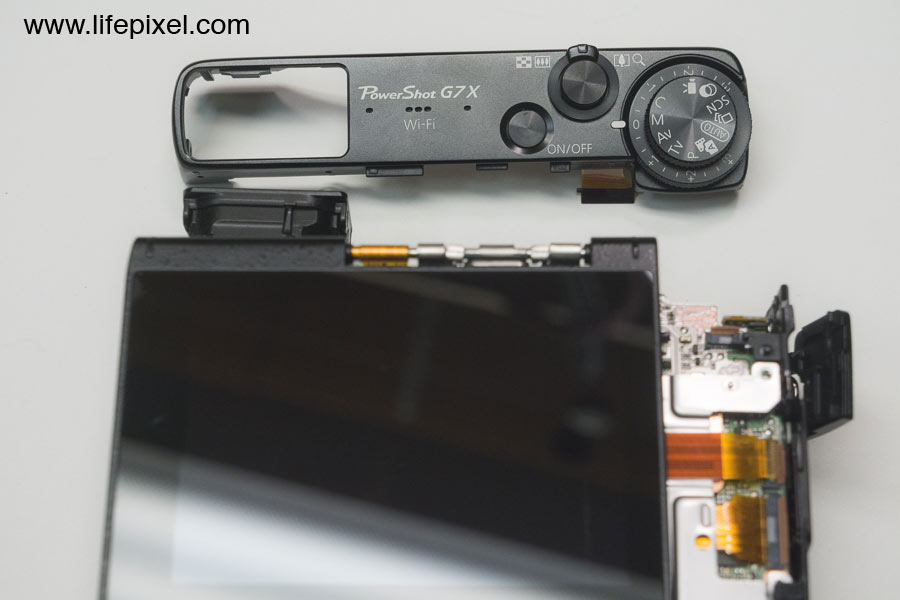Canon PowerShot G7 X infrared DIY tutorial step 14