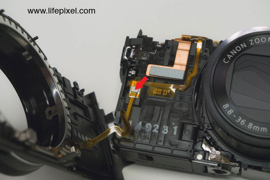 Canon PowerShot G7 X infrared DIY tutorial step 19