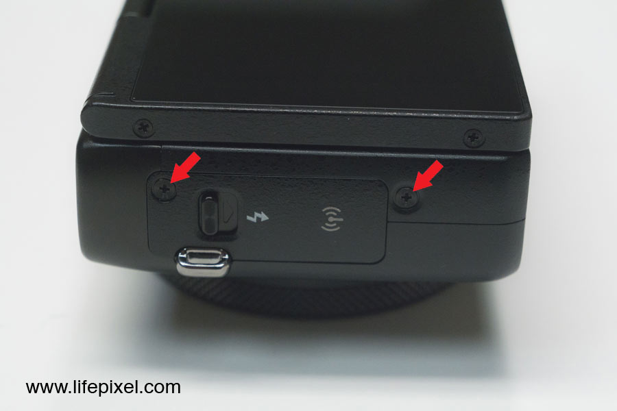 Canon PowerShot G7 X infrared DIY tutorial step 3
