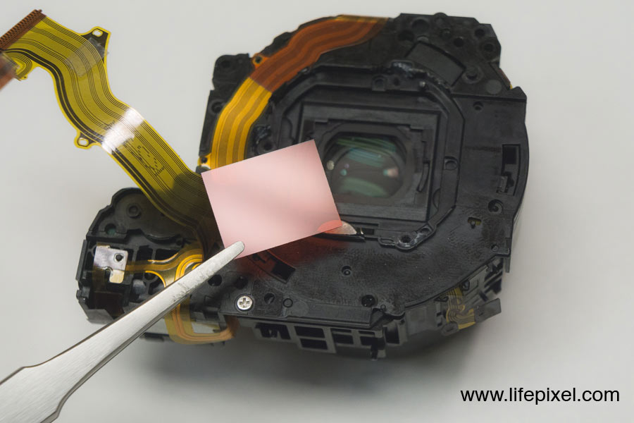 Canon PowerShot G7 X infrared DIY tutorial step 31