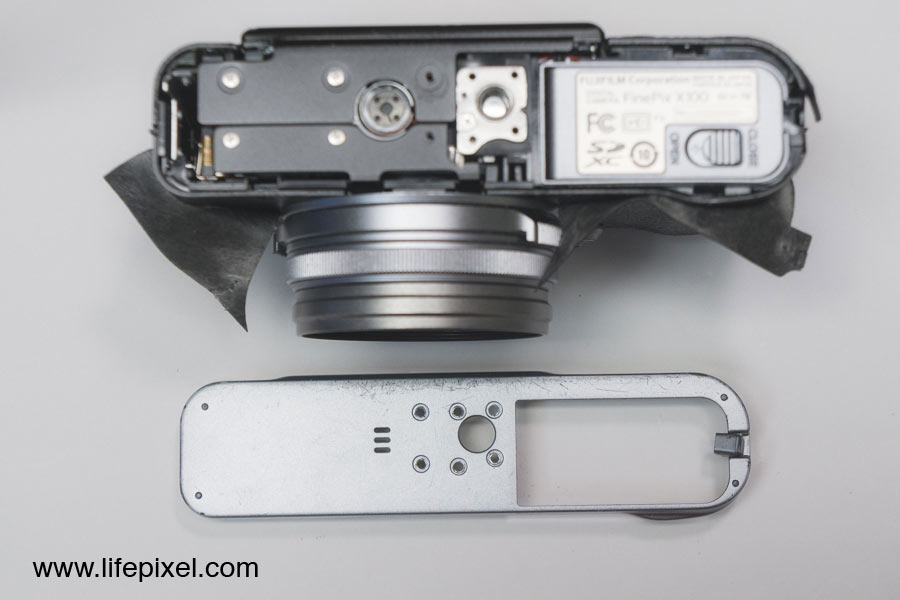 Fujifilm X-100 infrared DIY tutorial step 8