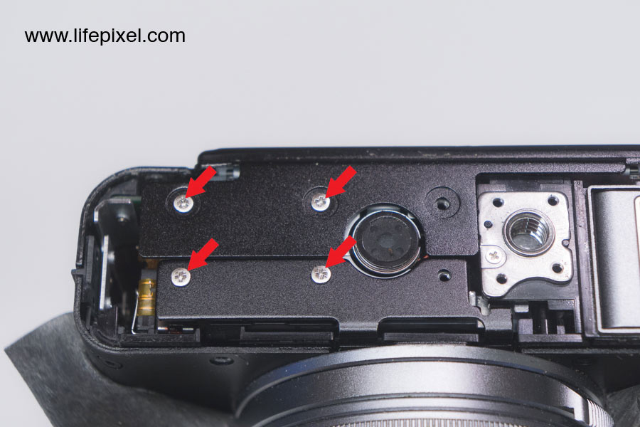 Fujifilm X-100 infrared DIY tutorial step 9