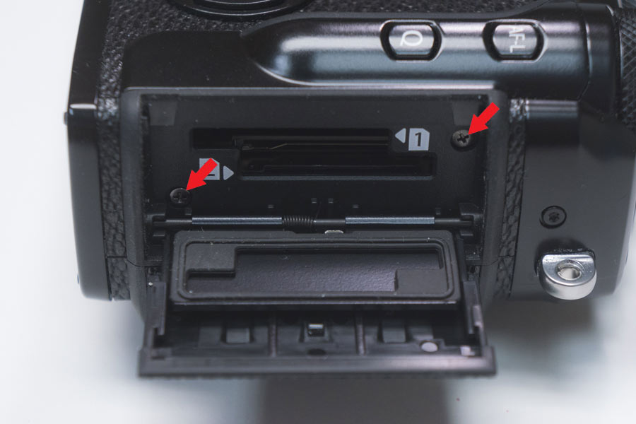 Fujifilm X-Pro2 infrared DIY tutorial step 4