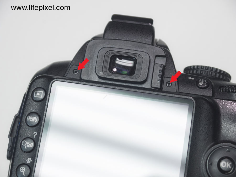 Nikon D3000 infrared DIY tutorial step 5
