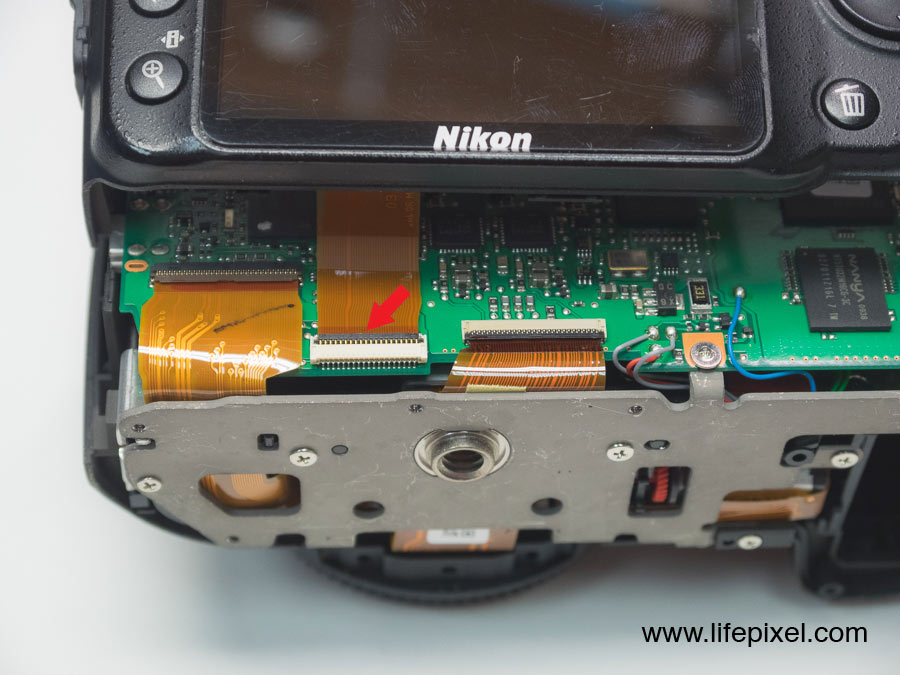 Nikon D3000 infrared DIY tutorial step 6