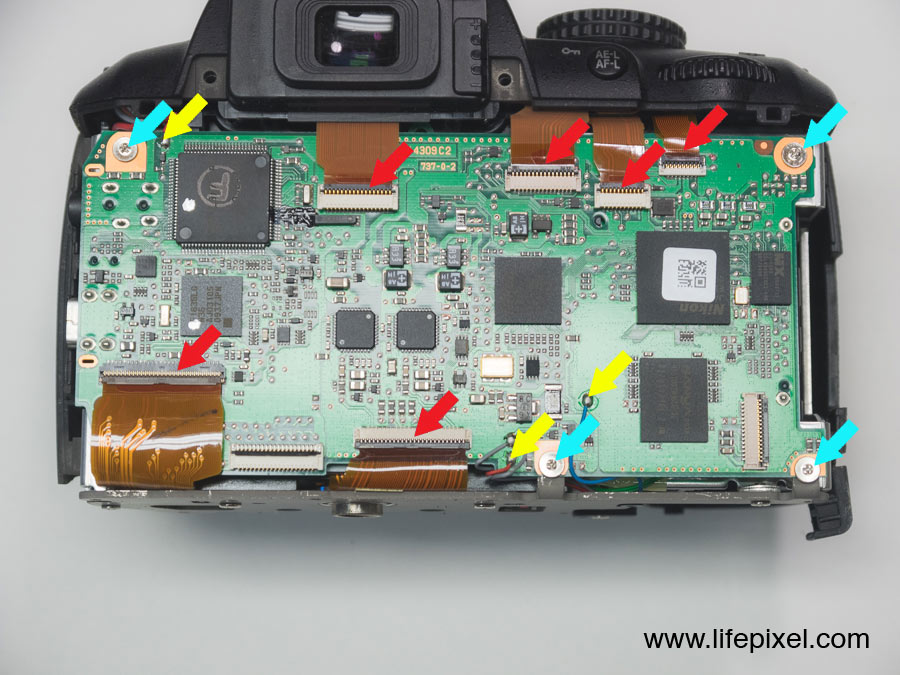 Nikon D3000 infrared DIY tutorial step 7