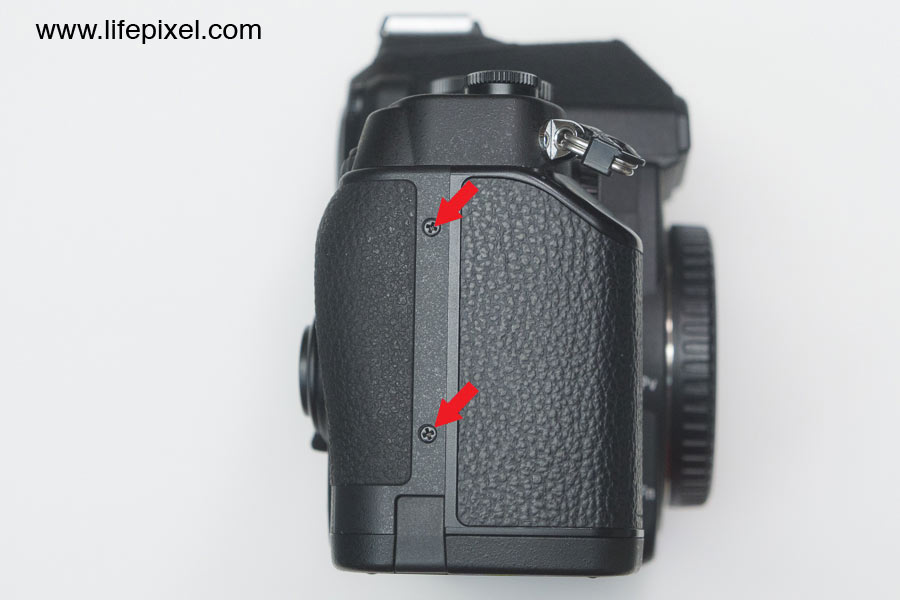 Nikon Df infrared DIY tutorial step 2
