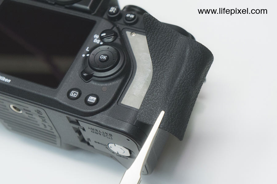 Nikon Df infrared DIY tutorial step 3