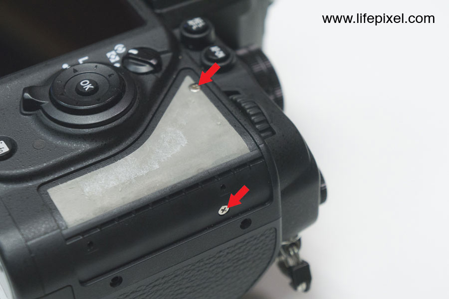 Nikon Df infrared DIY tutorial step 4