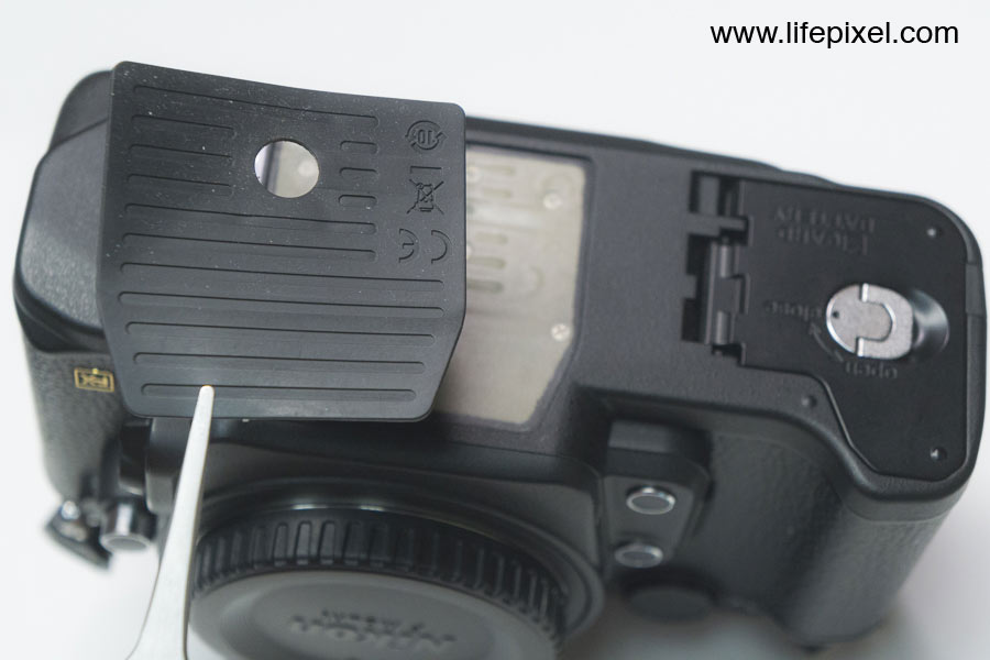 Nikon Df infrared DIY tutorial step 5
