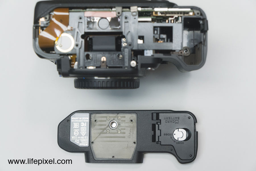 Nikon Df infrared DIY tutorial step 7