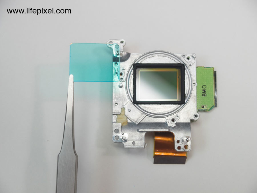 Panasonic Lumix G1 infrared DIY tutorial step 16