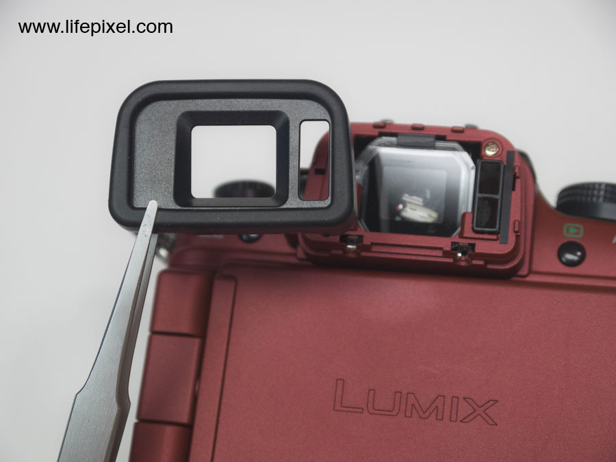 Panasonic Lumix G1 infrared DIY tutorial step 2