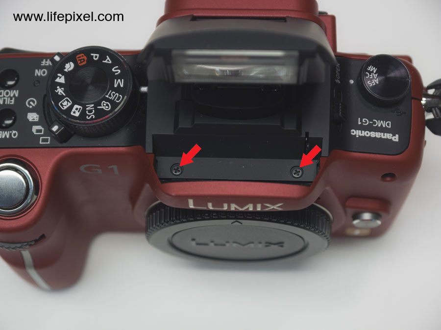 Panasonic Lumix G1 infrared DIY tutorial step 6