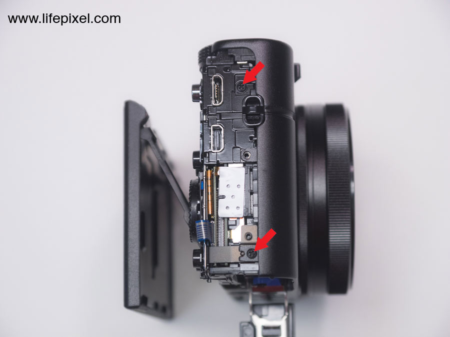 Sony RX100mk3 infrared DIY tutorial step 7