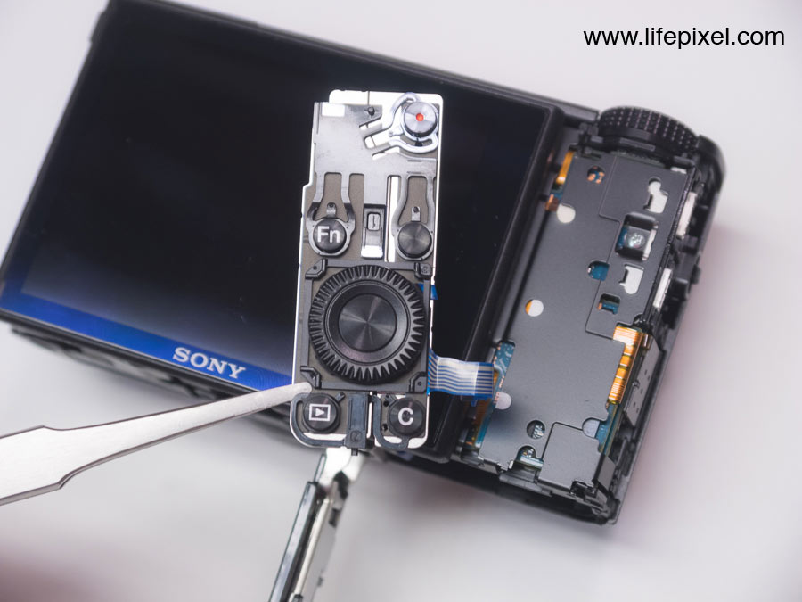 Sony RX100mk3 infrared DIY tutorial step 8