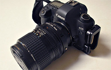 Medium Format Lenses on a DSLR